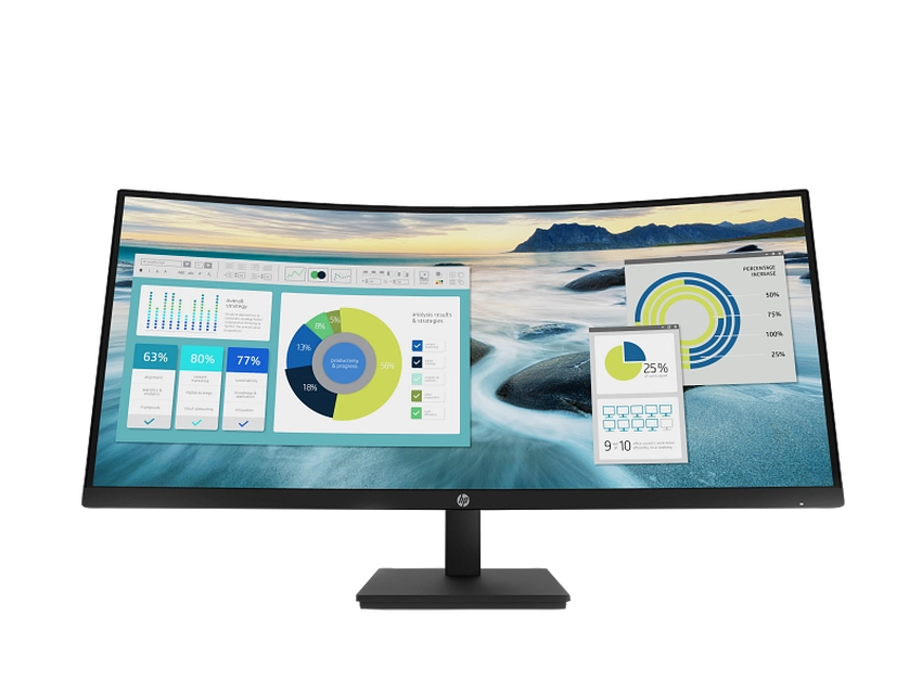 Monitor HP P34hc G4 86,4 cm (34″) 3440x1440 / VA / 34" / 21Y56AAR