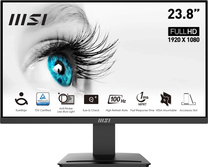 Monitor MSI Pro MP2412 60,5 cm (23,8″) FHD VA LED 100 Hz / 23,8" / OPMONMP2412