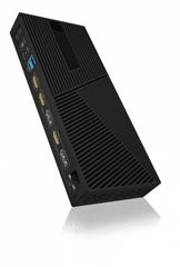 Docking station IcyBox ICY BOX IB-DK2246-C 11in1,HDMI,DP,LAN,TYPE-Black / IB-DK2246AC