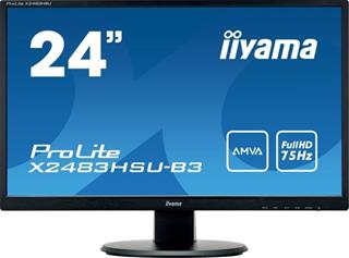 Monitor iiyama ProLite X2483HSU-B3 60,5 cm (23,8") FHD VA LED / X2483HSU-B3