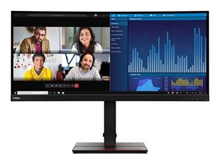 Monitor Lenovo ThinkVision P34w-20 34" Curved WQHD USB-C dock / 63F2RAT3EU