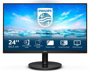 Monitor Philips V-line 241V8LA 60,5 cm (23,8") FHD VA LED Adaptive Sync LCD / 241V8LA/00