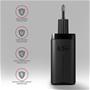 Docking station AXAGON AXAGON ACU-DPQ65 GAN WA ll charger, 3x port USB  Black