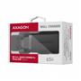 Docking station AXAGON AXAGON ACU-DPQ65 GAN WA ll charger, 3x port USB  Black
