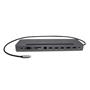 Docking station i-tec USB-C Metal Ergonomic Dock PD 85W Black