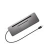 Docking station i-tec USB-C Metal Ergonomic Dock PD 85W Black