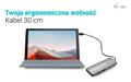 Docking station i-tec USB-C Metal Nano 2x HDMI Display + Power Delivery 100W  Black