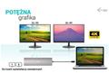 Docking station i-tec USB-C Metal Nano 2x HDMI Display + Power Delivery 100W  Black