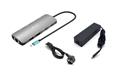 Docking station i-tec USB-C Nano 2x HDM I+Charger 100W Silver