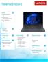 Laptop Lenovo ThinkPad E14 Gen 5 / i3 / 8 GB / 14"