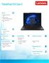 Laptop Lenovo ThinkPad X13 G5 / Ultra 7 / 32 GB / 13,3"