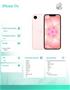 Mobitel Apple iPhone 17e  Pink