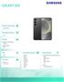 Mobitel Samsung GALAXY S24 128 GB Black