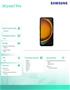 Mobitel Samsung Xcover Pro 7 Enterprise Edition 128 GB Black