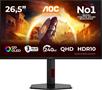 Monitor AOC Q27G4ZDR 100% sRGB 67,3 cm (26,5″) WQHD 0,03ms / 26,5"