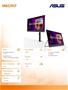 Monitor Asus MB229CF / 21.5"