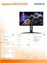 Monitor Gigabyte FO27Q3 OLED 0,03/USB-C/HDMI/DP / 27"