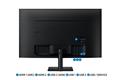 Monitor Samsung Smart M7 M70B 81,2 cm (32") UHD VA LED HDR10 60Hz